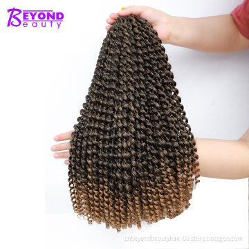 Passion Twist Hair Water Wave Crochet Twist Water Wave Freetress synthetic hair Crochet Braids hair